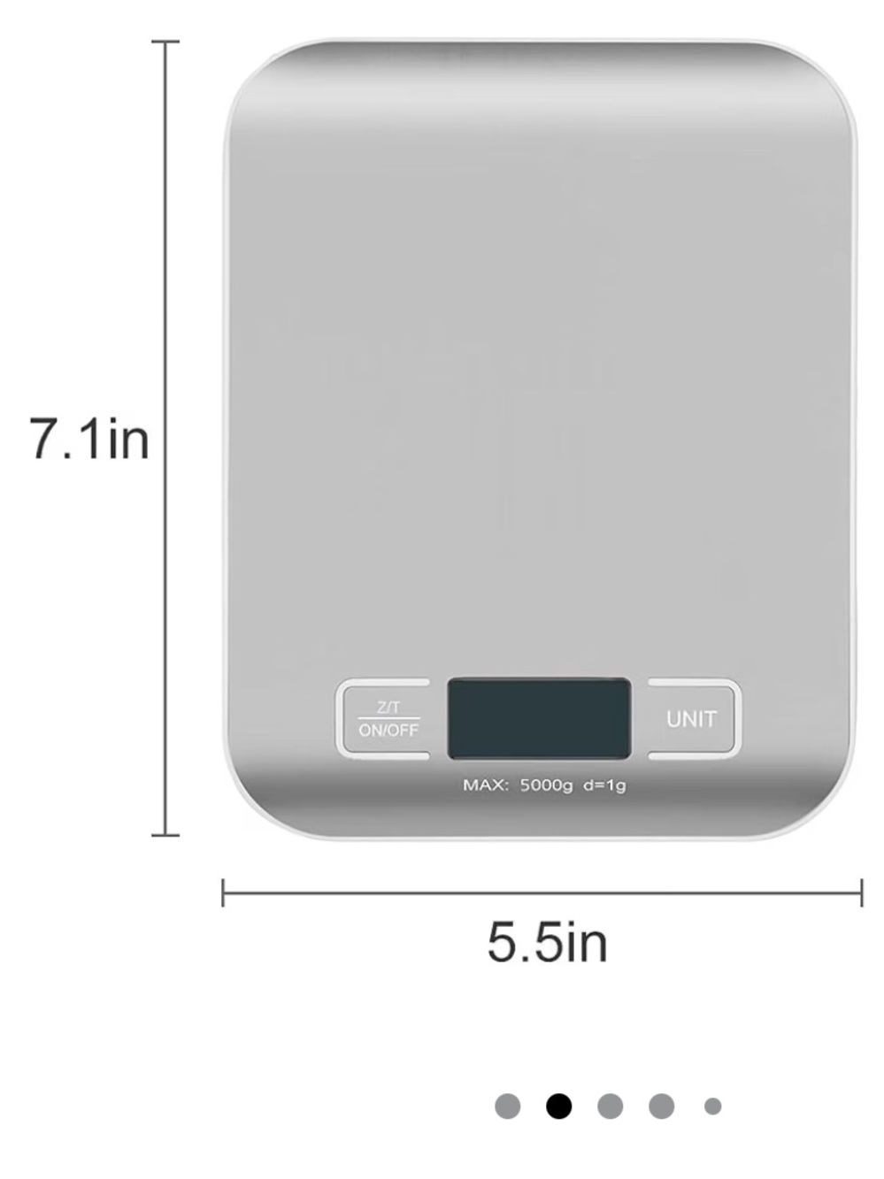 Digital Kitchen Scale NEW - Picture 4 of 12